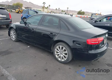2013 Audi A4 2.0T Premium z USA, uszkodzony, nr VIN WAUAFAFL5DA177196